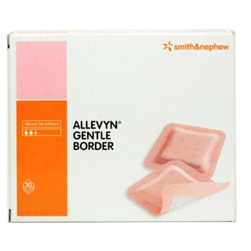 ALLEVYN Gentle Border Foam Dressing 3" x 3"